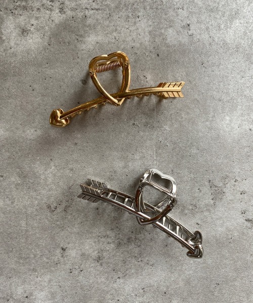 poiregnee（ポワニェ）の「［select］ハートヘアクリップ（バレッタ/ヘアクリップ・レディース・ゴールド/シルバー・FREE）」の7枚目の写真