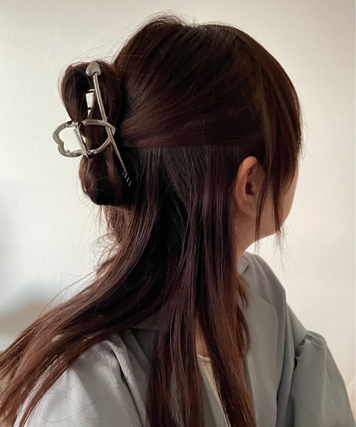 poiregnee（ポワニェ）の「［select］ハートヘアクリップ（バレッタ/ヘアクリップ・レディース・ゴールド/シルバー・FREE）」の6枚目の写真