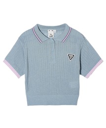 X-girl | RIB KNIT POLO(ポロシャツ)