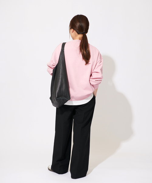 JOURNAL STANDARD(ジャーナルスタンダード)の「《追加》プリントスウェット(スウェット・レディース・ブラック系その他/ピンク/ネイビー・FREE)」の12枚目の写真