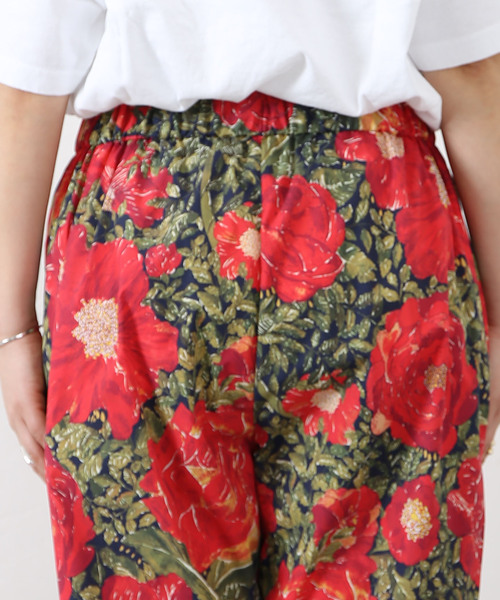 TOUJOURS  パンツ フラワー柄 ジャーナルスタンダードラックス JOURNAL STANDARD LUXE（ジャーナルスタンダード ラックス）の