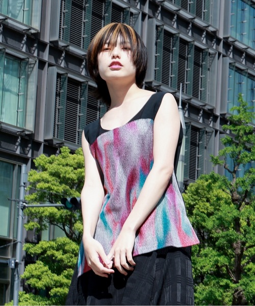 YEAH RIGHT!! ドッキングワンピース YEAH RIGHT!! / イエーライト | ノースリーブ ドッキング ワンピース