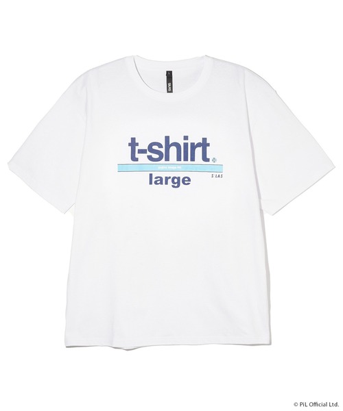 【セール】SILASxPiL LOGO LARGE S/S TEE（Tシャツ/カットソー）｜SILAS（サイラス）