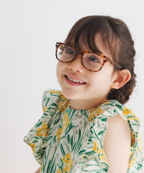 BAYFLOW（ベイフロー）の「[UVカット］ダテメガネウェリントン（KIDS）（メガネ・キッズ・ブラウン/ブラック・FREE）」の17枚目の写真