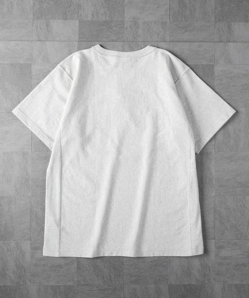 Champion（チャンピオン）の「【Champion】リバースウィーブプリントＴ（Tシャツ/カットソー・メンズ・キナリ/ワイン/ネイビー/グレー/ブラック/ホワイト・M/L/XL）」の9枚目の写真