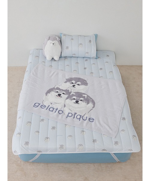 gelato pique Sleep（ジェラートピケスリープ）の「【Sleep】アラスカンマラミュート クッション（クッション/クッションカバー・レディース・ライトグレー・FREE）」の10枚目の写真