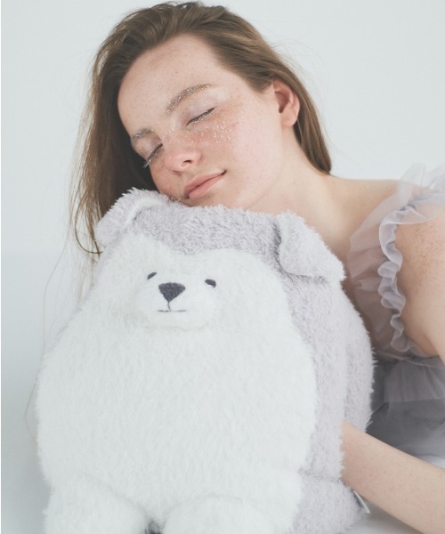 gelato pique Sleep（ジェラートピケスリープ）の「【Sleep】アラスカンマラミュート クッション（クッション/クッションカバー・レディース・ライトグレー・FREE）」の12枚目の写真