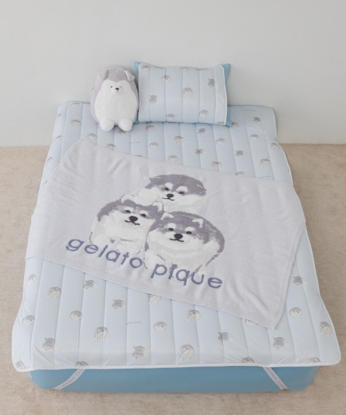 gelato pique Sleep（ジェラートピケスリープ）の「【Sleep】アラスカンマラミュート クッション（クッション/クッションカバー・レディース・ライトグレー・FREE）」の15枚目の写真