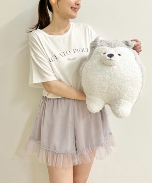 gelato pique Sleep（ジェラートピケスリープ）の「【Sleep】アラスカンマラミュート クッション（クッション/クッションカバー・レディース・ライトグレー・FREE）」の17枚目の写真