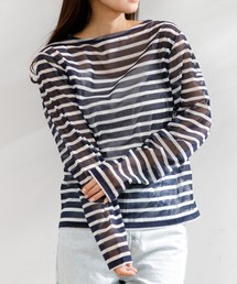 ORCIVAL | ORCIVAL BOAT NECK L/S PULLOVER(Tシャツ/カットソー)