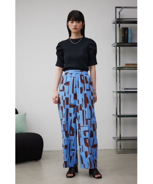 AZUL by moussy(アズールバイマウジー)の「パフスリーブギャザートップス(Tシャツ/カットソー・レディース・オレンジ/オフホワイト/グレー/ブラック・SMALL/MEDIUM)」の17枚目の写真