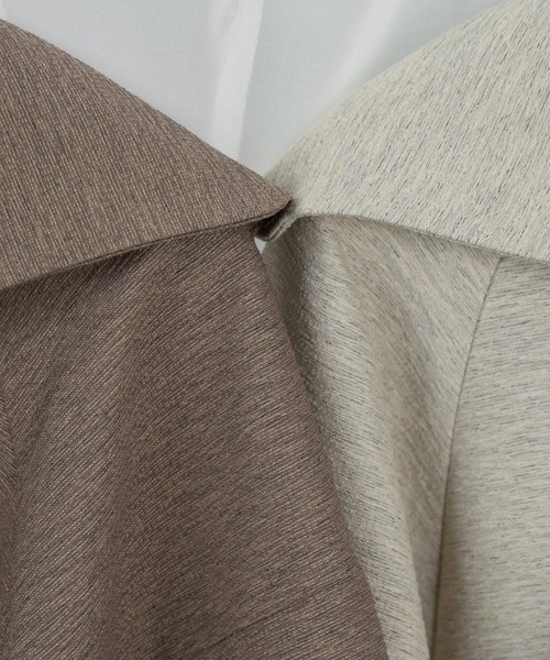 lawgy(ラウジー)の「accent button collar raglan tops / アクセントボタンカラーラグラントップス(Tシャツ/カットソー・レディース・ホワイト系その他/ベージュ系その他・FREE)」の4枚目の写真