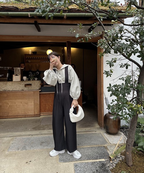 lawgy(ラウジー)の「accent button collar raglan tops / アクセントボタンカラーラグラントップス(Tシャツ/カットソー・レディース・ホワイト系その他/ベージュ系その他・FREE)」の14枚目の写真