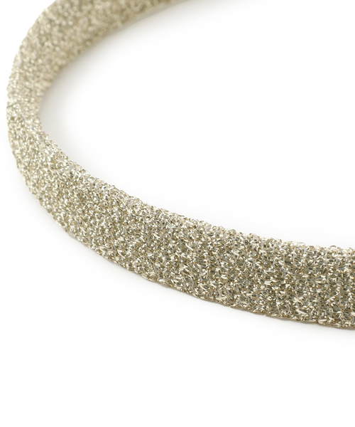 ROPE' PICNIC（ロペピクニック）の「ラメスリムカチューシャ（カチューシャ・レディース・ブラック/ゴールド・FREE）」の7枚目の写真