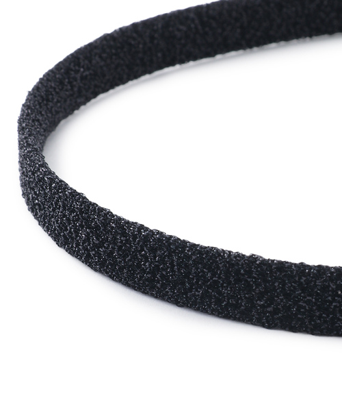 ROPE' PICNIC（ロペピクニック）の「ラメスリムカチューシャ（カチューシャ・レディース・ブラック/ゴールド・FREE）」の9枚目の写真