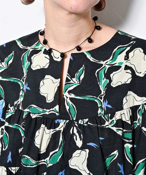 CITYSHOP（シティーショップ）の「PRINT MAXI DRESS：ワンピース