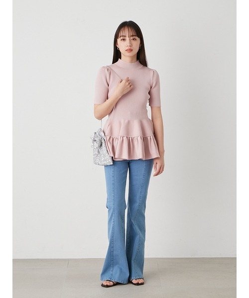 SNIDEL ハイウエストストレッチデニム SNIDEL（スナイデル）の「ハイウエストストレッチデニム（デニム