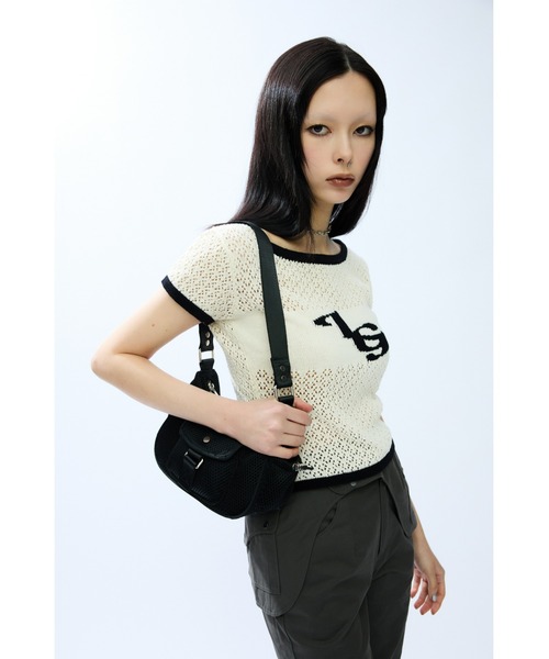 LAGUA GEM(ラグアジェム)の「BOAT NECK COMPACT ニット(Tシャツ/カットソー・レディース・ピンク/ホワイト/ブラック・FREE)」の21枚目の写真