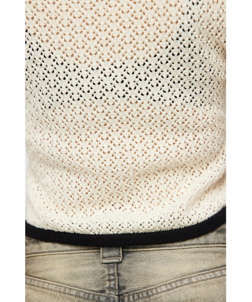 LAGUA GEM(ラグアジェム)の「BOAT NECK COMPACT ニット(Tシャツ/カットソー・レディース・ピンク/ホワイト/ブラック・FREE)」の11枚目の写真