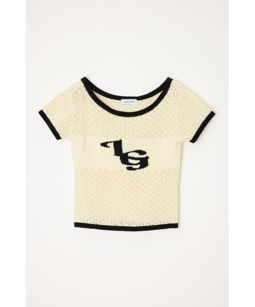 LAGUA GEM(ラグアジェム)の「BOAT NECK COMPACT ニット(Tシャツ/カットソー・レディース・ピンク/ホワイト/ブラック・FREE)」の12枚目の写真