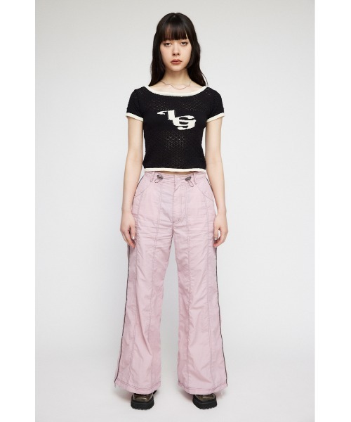 LAGUA GEM(ラグアジェム)の「BOAT NECK COMPACT ニット(Tシャツ/カットソー・レディース・ピンク/ホワイト/ブラック・FREE)」の15枚目の写真