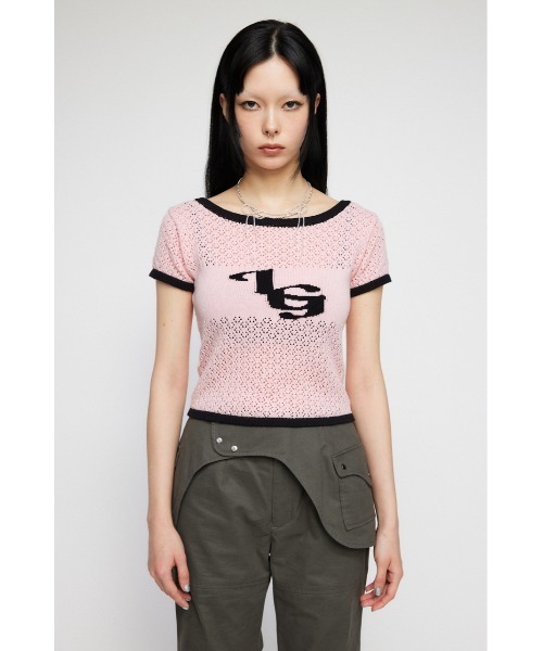 LAGUA GEM(ラグアジェム)の「BOAT NECK COMPACT ニット(Tシャツ/カットソー・レディース・ピンク/ホワイト/ブラック・FREE)」の17枚目の写真