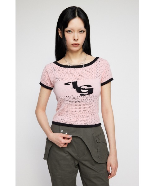 LAGUA GEM(ラグアジェム)の「BOAT NECK COMPACT ニット(Tシャツ/カットソー・レディース・ピンク/ホワイト/ブラック・FREE)」の18枚目の写真