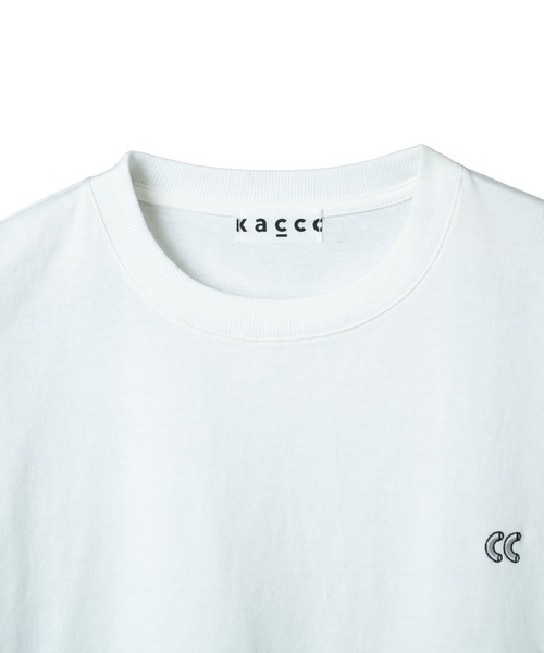 KACCO(カッコ)の「《ユニセックスアイテム》HEAVY WEIGHT BIG T-SHIRTS / 刺繍入りヘビーウェイトビックTシャツ(Tシャツ/カットソー・メンズ・ホワイト/ネイビー/ブラック・LARGE/MEDIUM/SMALL)」の19枚目の写真