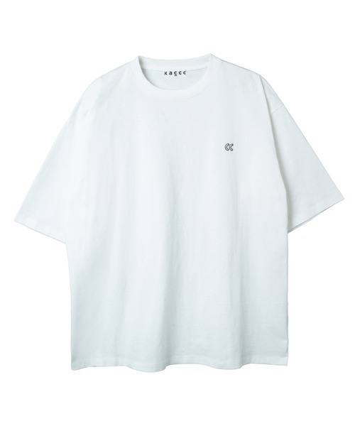 KACCO(カッコ)の「《ユニセックスアイテム》HEAVY WEIGHT BIG T-SHIRTS / 刺繍入りヘビーウェイトビックTシャツ(Tシャツ/カットソー・メンズ・ホワイト/ネイビー/ブラック・LARGE/MEDIUM/SMALL)」の17枚目の写真