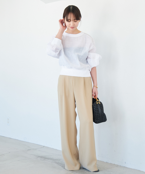 Elleme（エレメ）の「*【ELLEME/エレメ】WOVEN BOOMERA SMALL（ハンドバッグ・レディース・ブラック・FREE）」の9枚目の写真