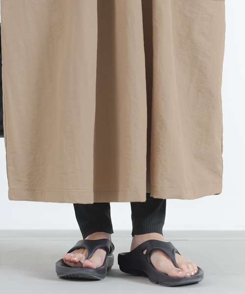 n'OrLABEL(ノアールレーベル)の「【機能素材】『セルフカットリブレギンス』(レギンス/スパッツ・レディース・ライトグレー/チャコール/ブラック・2/1)」の13枚目の写真