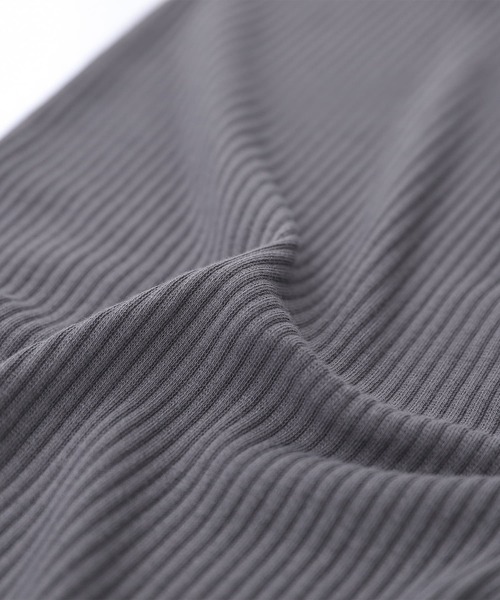 n'OrLABEL(ノアールレーベル)の「【機能素材】『セルフカットリブレギンス』(レギンス/スパッツ・レディース・ライトグレー/チャコール/ブラック・2/1)」の17枚目の写真