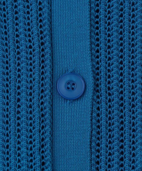 THE SHINZONE(ザ シンゾーン)の「THE SHINZONE | OPEN WORK KNIT CARDIGAN WOMEN(カーディガン/ボレロ・レディース・ブラック/アイボリー/ブルー・F)」の9枚目の写真