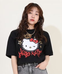 親子お揃い サンリオ グラフィティTシャツ 9575A