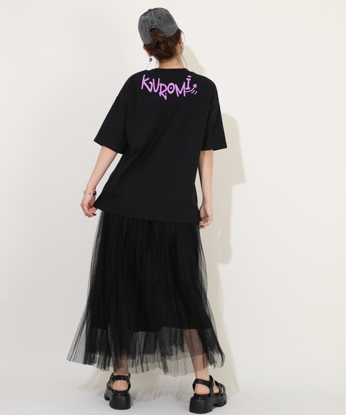 sanrio(サンリオ)の「親子お揃い サンリオ グラフィティTシャツ 9575A(Tシャツ/カットソー・レディース・ブラック系2/ブラック/ブラック系3/ブラック系1・L/M/S)」の20枚目の写真
