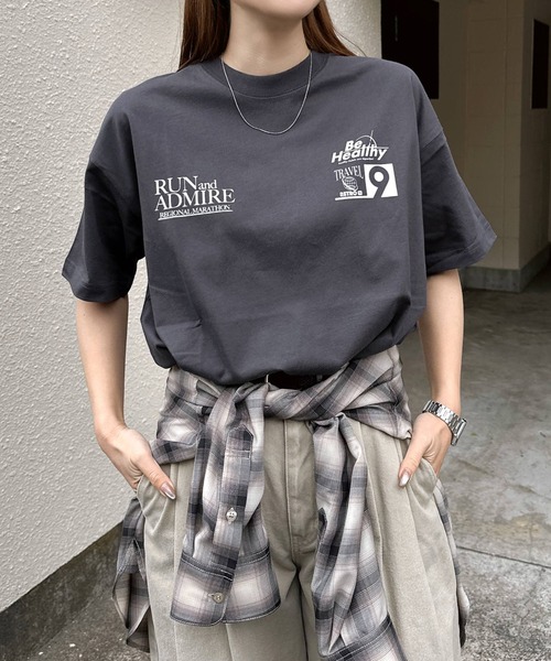 セール】【新色・新サイズ追加】企業ロゴプリント半袖Tシャツ（Tシャツ