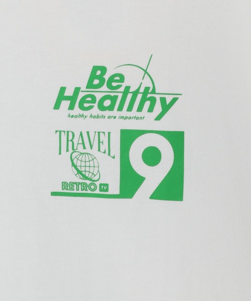 ANME（アンメ）の「【新色・新サイズ追加】企業ロゴプリント半袖Tシャツ（Tシャツ/カットソー・レディース・オートミール/オフホワイト/杢グレー/チャコールグレー/ネイビー/ホワイト×ブルー/グレー系その他・M/L/XL/XXL/S）」の10枚目の写真