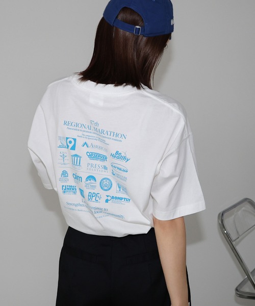 POSTPUNK ロゴプリント Tシャツ 半袖 ワンフォークロージング 1111clothing ◇STARTER ハートロゴ