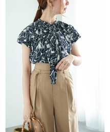 Te chichi | 柄アソートバルーンボウタイブラウス(シャツ/ブラウス)