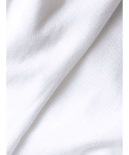 jouetie（ジュエティ）の「スポーティーハーフZIPトップス（Tシャツ/カットソー・レディース・ブラック/オフホワイト/ピンク・MEDIUM）」の7枚目の写真