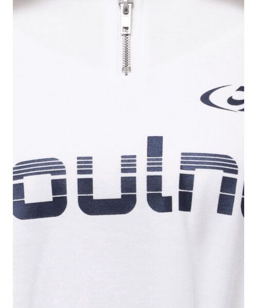 jouetie（ジュエティ）の「スポーティーハーフZIPトップス（Tシャツ/カットソー・レディース・ブラック/オフホワイト/ピンク・MEDIUM）」の11枚目の写真