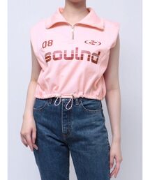 jouetie | スポーティーハーフZIPトップス(Tシャツ/カットソー)