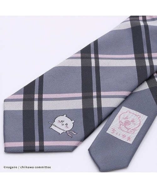 TOKYO SHIRTS（トウキョウシャツ）の「【ちいかわ】 ベーシックネクタイ チェンジタイ（ネクタイ・メンズ・ネイビー系2/ブルー/カーキ/ネイビー系5/ネイビー系4/ネイビー系3/ネイビー系1/イエロー/パープル/チャコールグレー/ネイビー/グレー・FREE）」の17枚目の写真