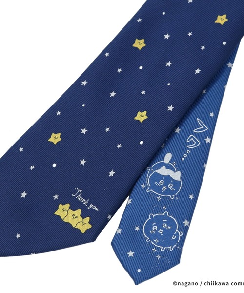 TOKYO SHIRTS（トウキョウシャツ）の「【ちいかわ】 ベーシックネクタイ チェンジタイ（ネクタイ・メンズ・ネイビー系2/ブルー/カーキ/ネイビー系5/ネイビー系4/ネイビー系3/ネイビー系1/イエロー/パープル/チャコールグレー/ネイビー/グレー・FREE）」の16枚目の写真