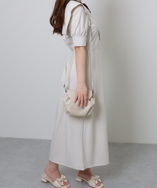 Lace Ladies（レースレディース）の「トライアングル フラップ コンパクト ショルダーバッグ（ショルダーバッグ・レディース・ブラック/アイボリー・FREE）」の20枚目の写真