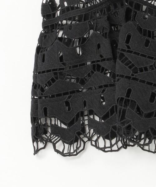 notch.(ノッチ)の「レースビスチェ(キャミソール・レディース・オフホワイト/ブラック・M)」の8枚目の写真