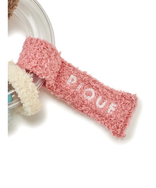 gelato pique(ジェラートピケ)の「【BABY】シリアルベアラトル(その他ベビー用品・キッズ・ピンク/オフホワイト・FREE)」の4枚目の写真