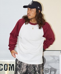 1.6inch rib 5.6oz raglan long-sleeve Tee / 1.6インチリブ 5.6オンス ラグラン ロングスリーブ Tシャツ 秋 秋服 2026年秋冬