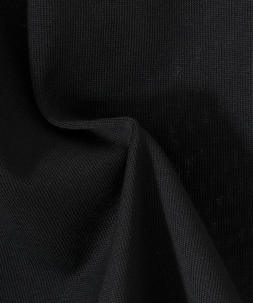 WEWILL（ウィーウィル）の「WEWILL / ウィーウィル：CUFF LS T-SHIRT：W-012-8004[COR]（Tシャツ/カットソー・メンズ・ブラック・3/2）」の8枚目の写真