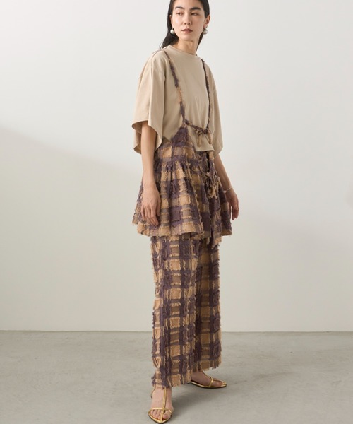 フリンジ付きマルチカラーレディースキャミソール 楽天市場】【送料無料】フロントフラワーレースコットン